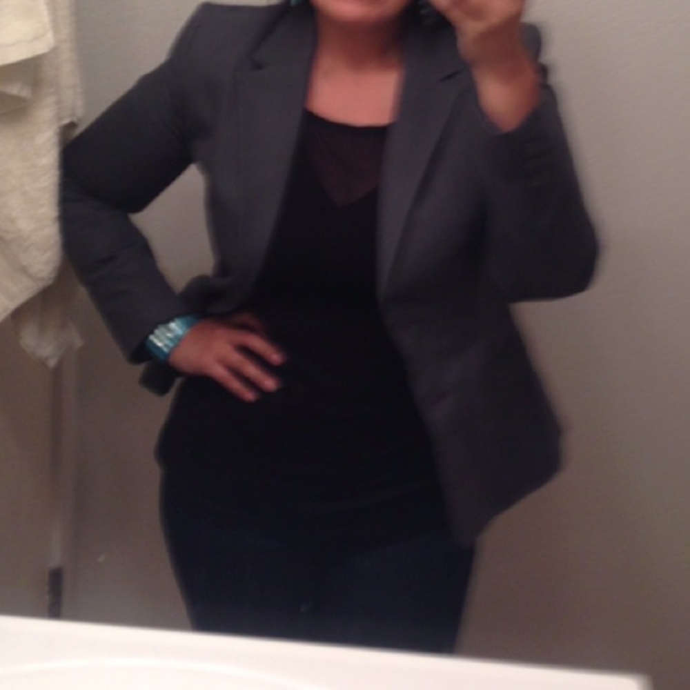 Gray Blazer